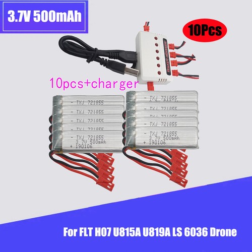 Batteria 7v 500mah 25c - 3.7v,