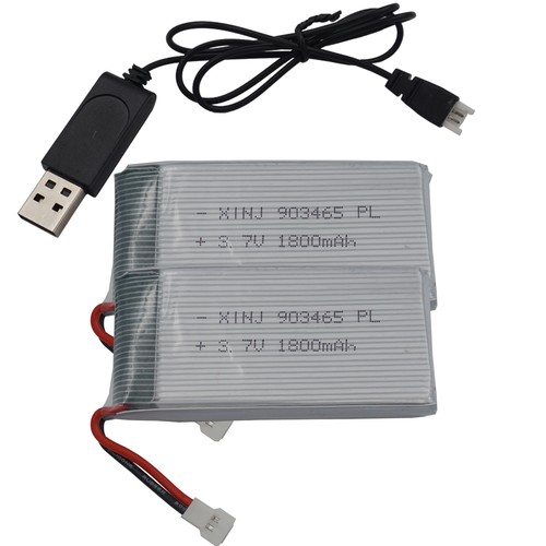 Batteria 7v 25c - li-po, 3.7v