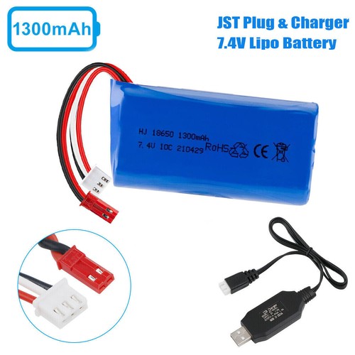 Batteria 7 4v 1300mah - 2s,