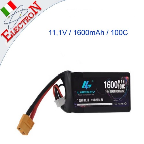 Batteria 1v 1600mah - li-po,