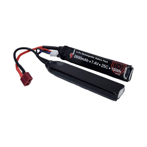 Airsoft 2600mah 25c li - 25c, li-po