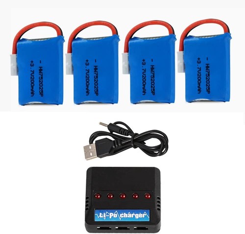 4pcs batteria 3 7v - 4pcs, li-po