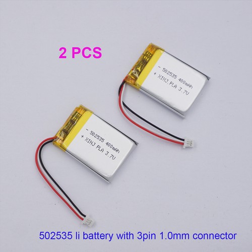 2pcs 400mah 1 - 3.7v,