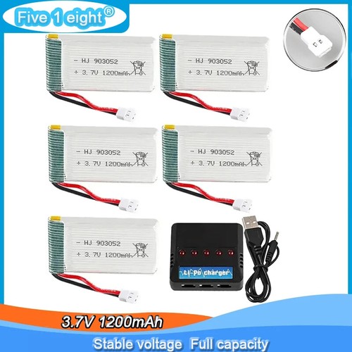 Batteria 7v 1200mah - li-po, 3.7v